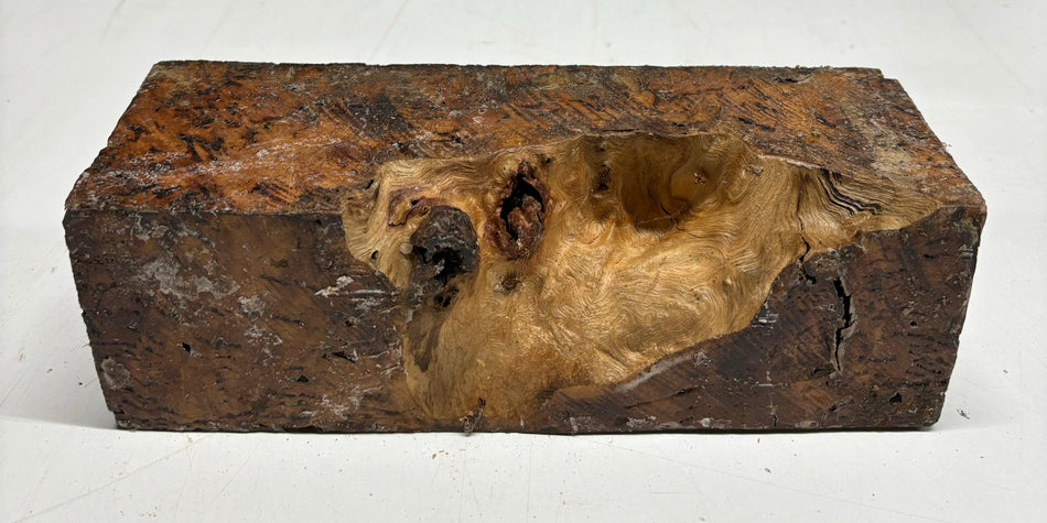 Australian Red Gum Pepper Mill Blank 10" x 3" x 3" #904