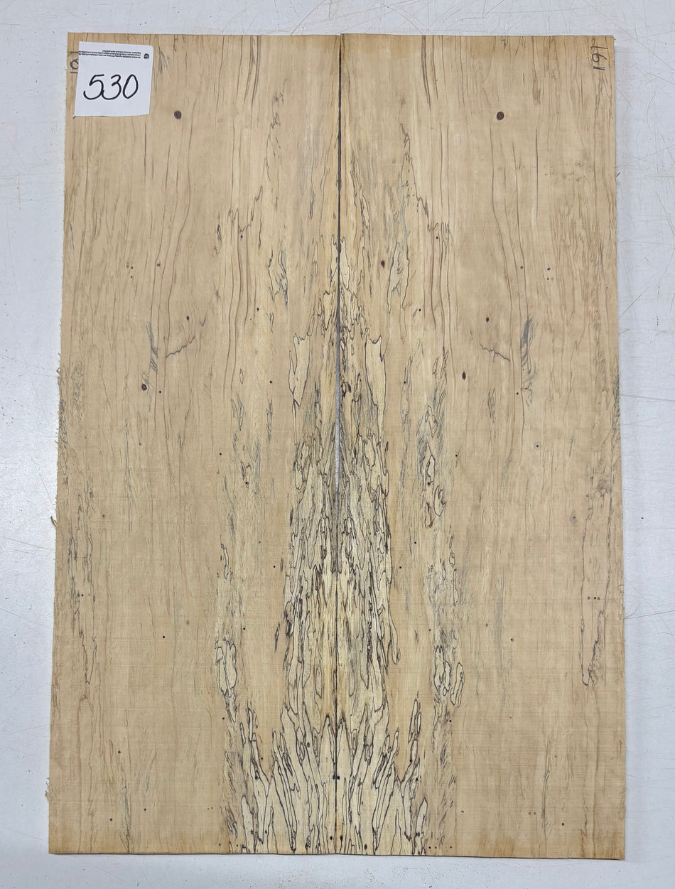 Spalted Tamarind Guitar Drop Top 22" x 7-3/8" x 3/8" #530