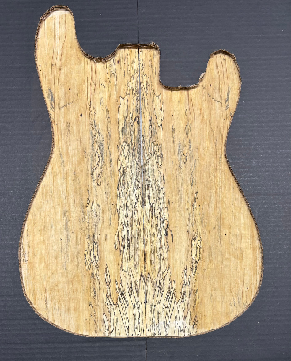 Spalted Tamarind Guitar Drop Top 22" x 7-3/8" x 3/8" #530
