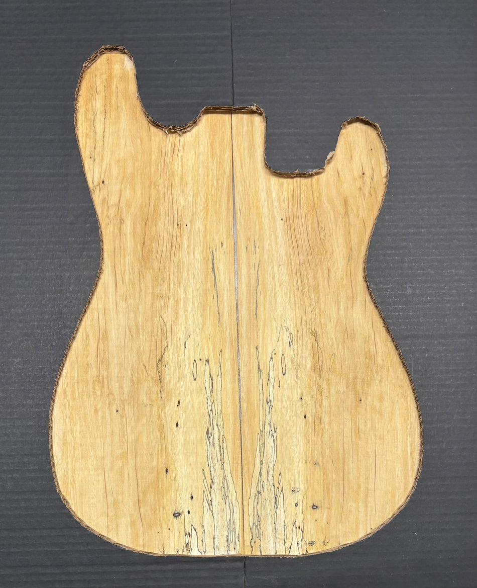 Spalted Tamarind Guitar Drop Top 22" x 7-3/8" x 3/8" #531
