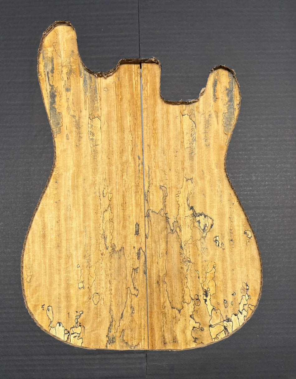 Spalted Tamarind Guitar Drop Top 22" x 7-3/8" x 3/8" #532