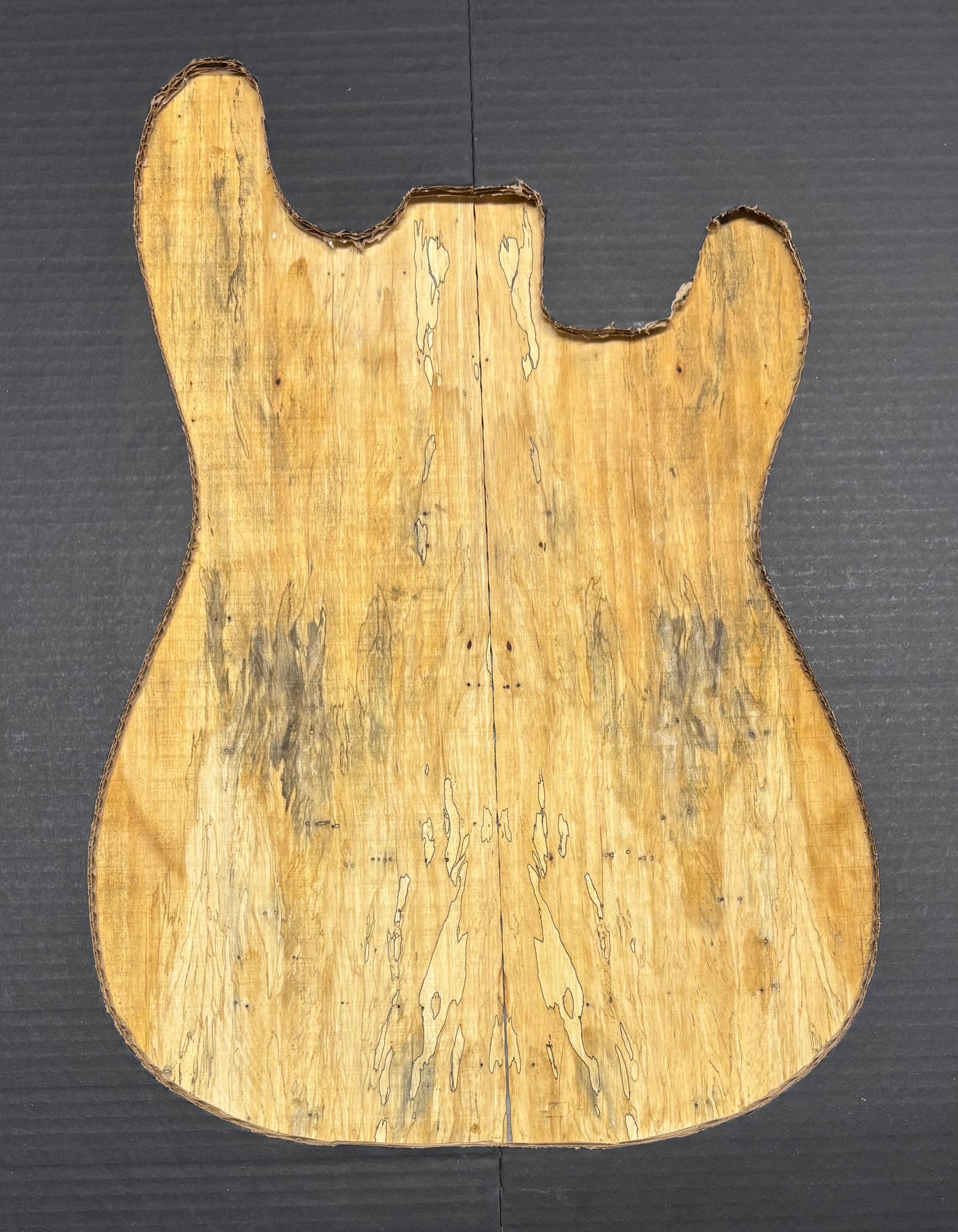 Spalted Tamarind Guitar Drop Top 22