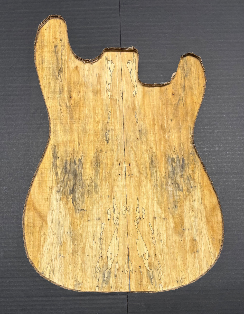 Spalted Tamarind Guitar Drop Top 22" x 7-3/8" x 3/8" #533
