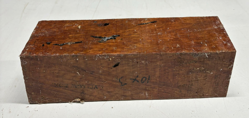 Australian Yellow Box Pepper Mill Blank 10" x 3" x 3" #1002