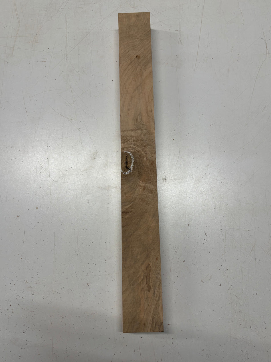 1 Piece, Ambrosia Maple Turning Wood Blank 25"x2-3/4"x1-7/8"#7132