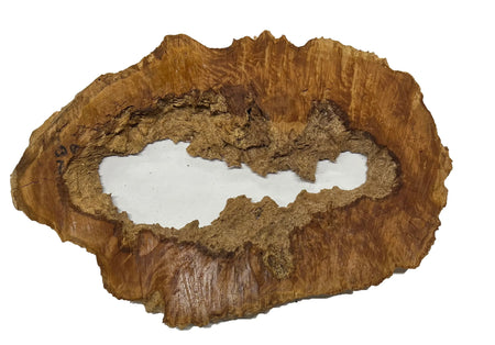 Brown Mallee Burl Cookies | 15" x 10" x 1" | 3.65 lbs | #737 - Exotic Wood Zone - Buy online Across USA 