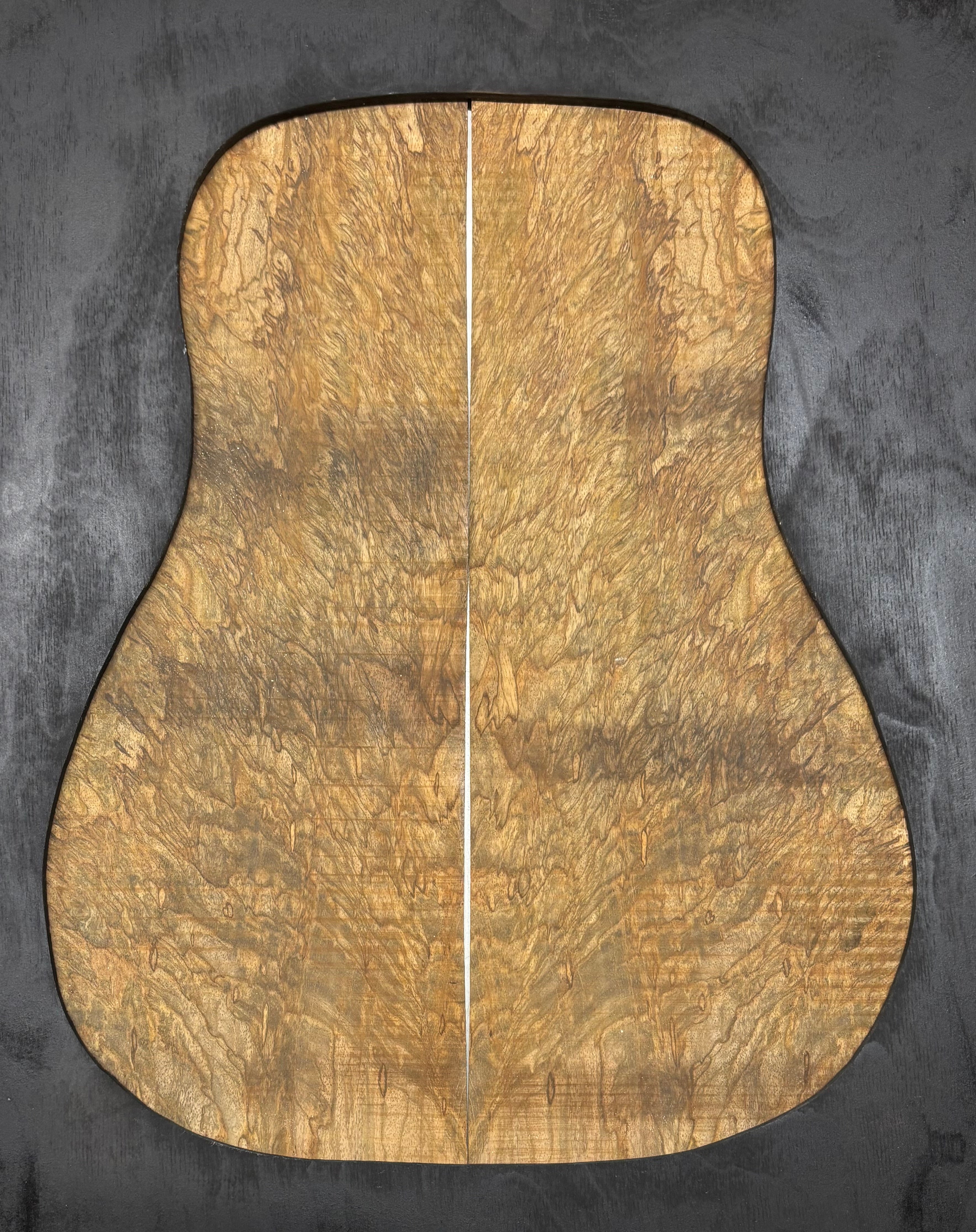 Figured Flame Mango Dreadnought Guitar Back and Side Set #121 - Exotic Wood Zone
