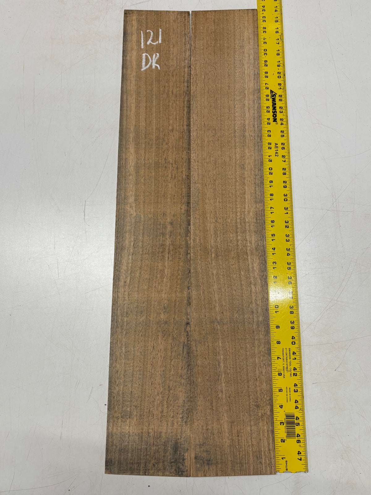 Figured Flame Mango Dreadnought Guitar Back and Side Set #121 - Exotic Wood Zone