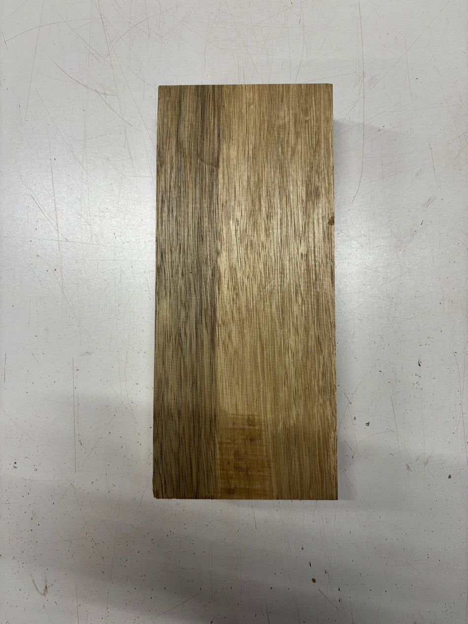 1 pieza, tablero de madera Limba blanco en blanco, 13" x 5-1/2" x 2", n.° 6453