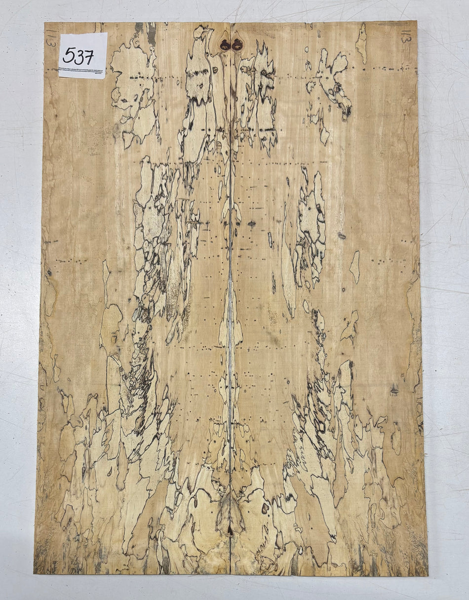 Spalted Tamarind Guitar Drop Top 22" x 7-3/8" x 3/8" #537