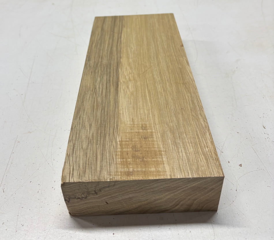 1 pieza, tablero de madera Limba blanco en blanco, 13" x 5-1/2" x 2", n.° 6453