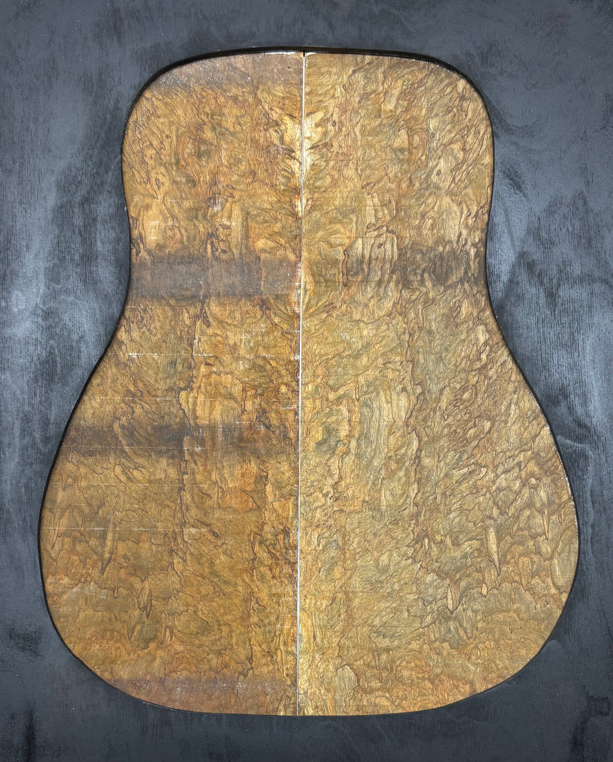 Figured Flame Mango Dreadnought Guitar Back and Side Set #123 - Exotic Wood Zone