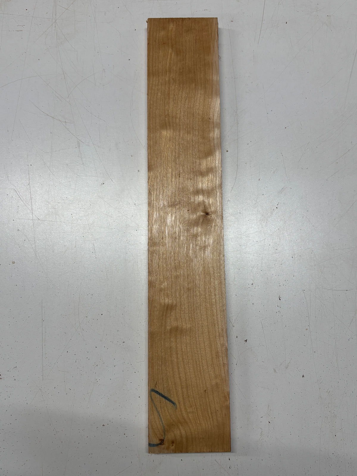 1 Piece, Quilted Maple Thin Stock Lumber 22"x3-7/8"x3/4"#7140 - Exotic Wood Zone