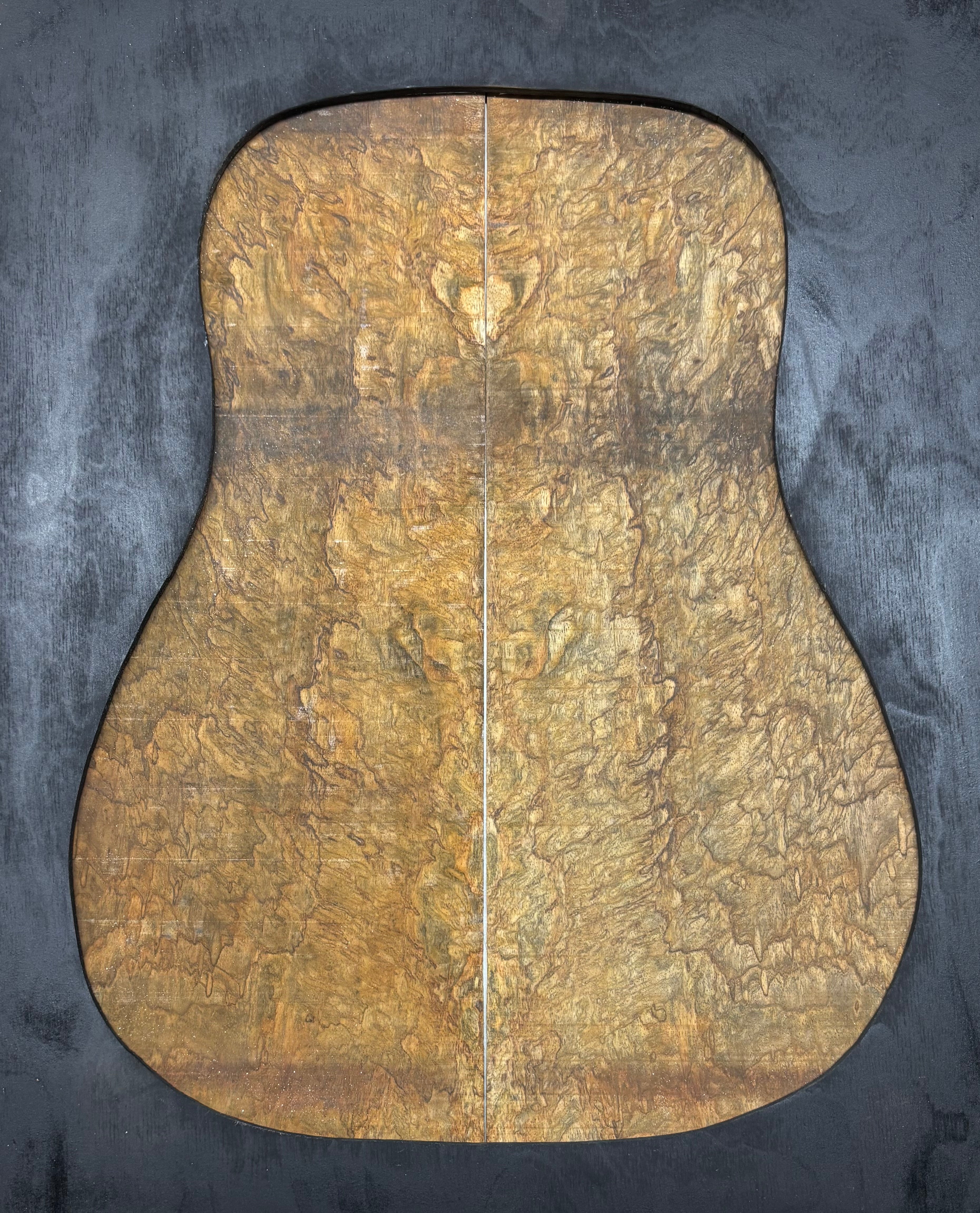 Figured Flame Mango Dreadnought Guitar Back and Side Set #124 - Exotic Wood Zone