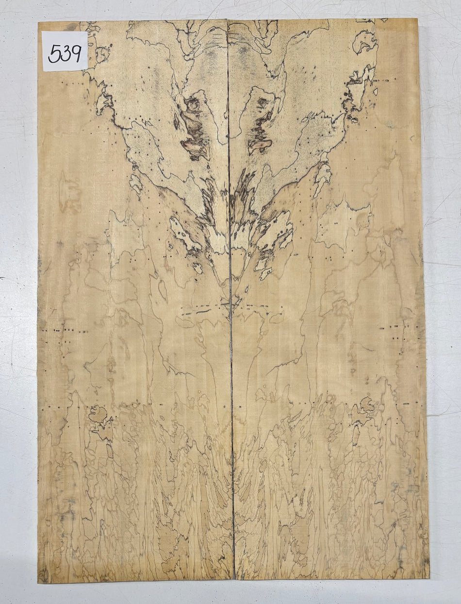 Spalted Tamarind Guitar Drop Top 22" x 7-3/8" x 3/8" #539