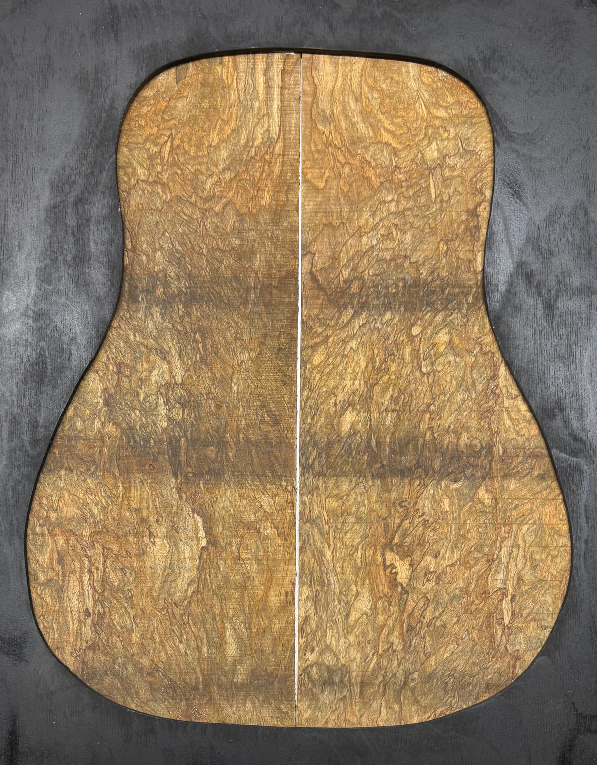 Figured Flame Mango Dreadnought Guitar Back and Side Set #125 - Exotic Wood Zone