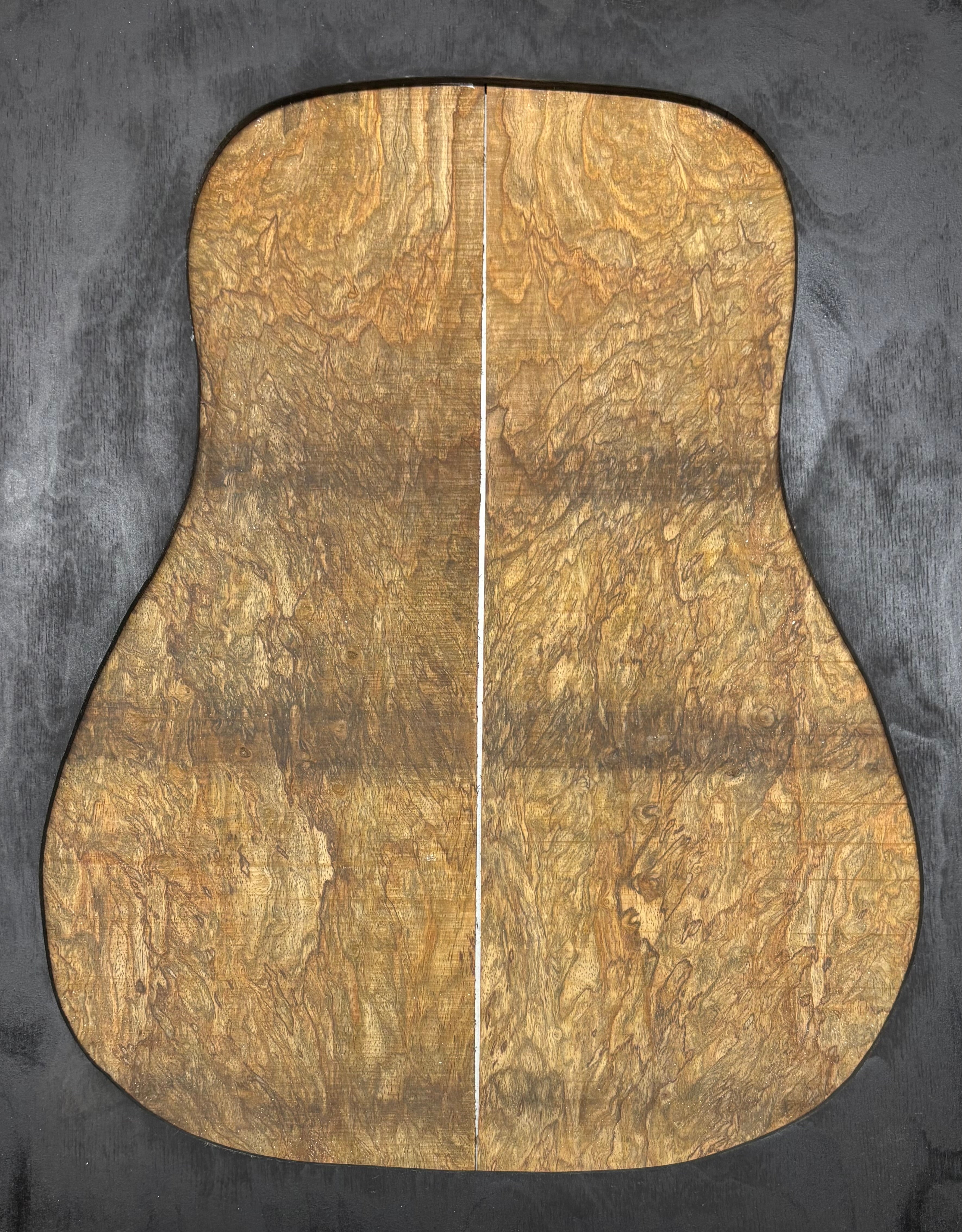 Figured Flame Mango Dreadnought Guitar Back and Side Set #125 - Exotic Wood Zone