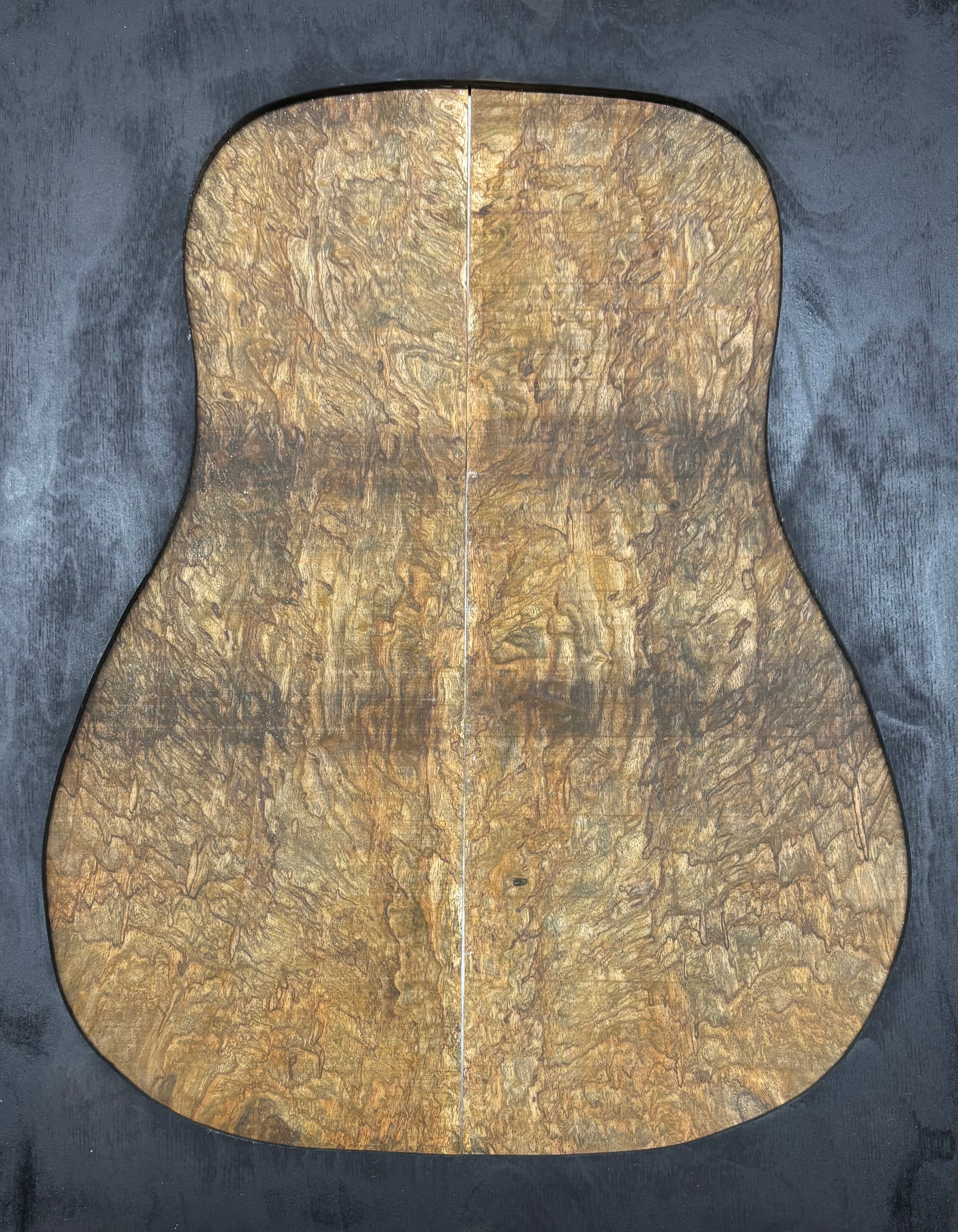 Figured Flame Mango Dreadnought Guitar Back and Side Set #126 - Exotic Wood Zone