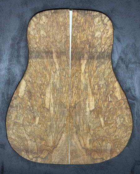 Figured Flame Mango Dreadnought Guitar Back and Side Set #127 - Exotic Wood Zone