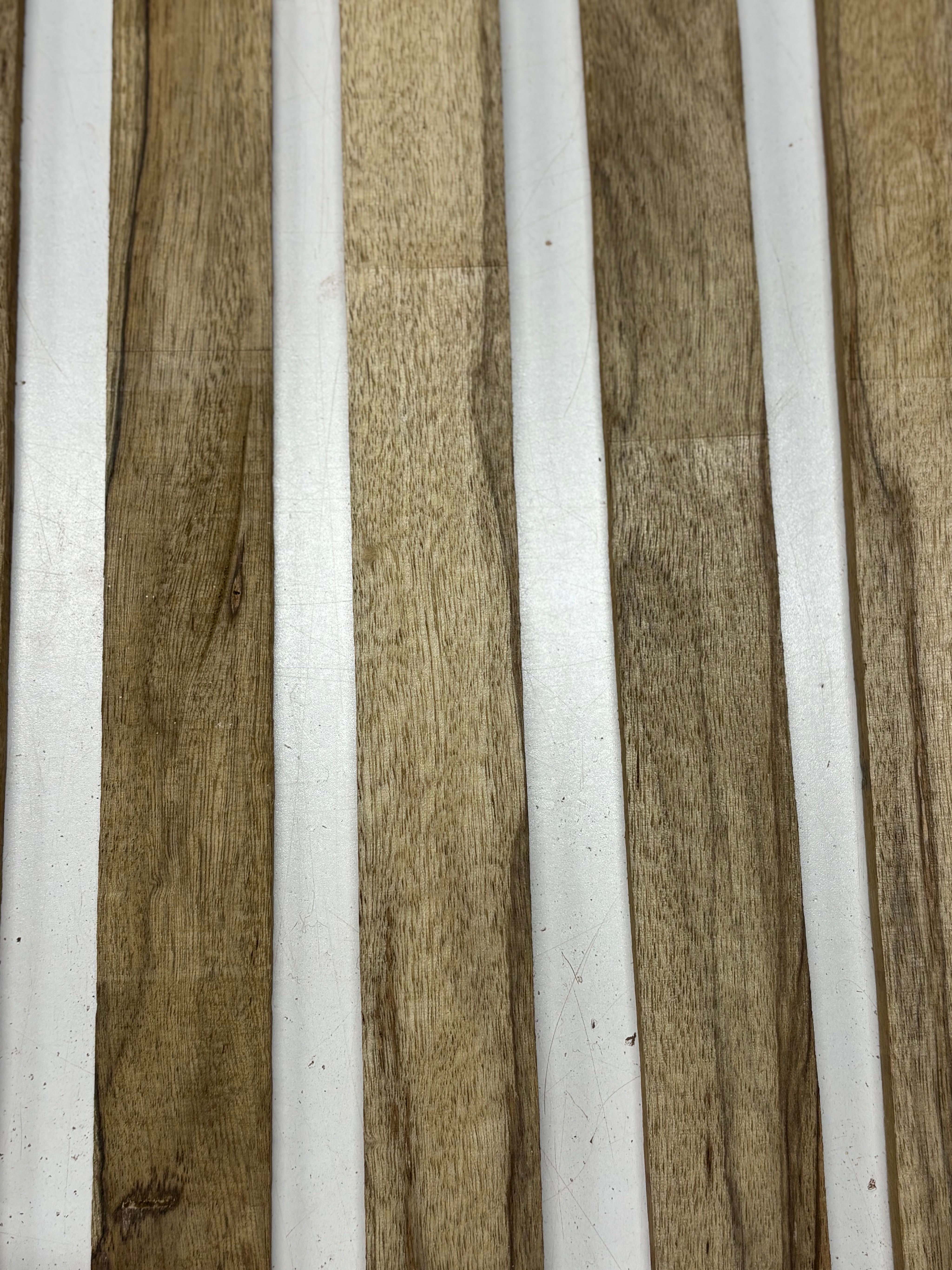 5 Pack, Black Limba Thin Stock Lumber 24"x2"x3/16" , 24"x2"x3/8" , 24"x2"x1/2"#7150 - Exotic Wood Zone