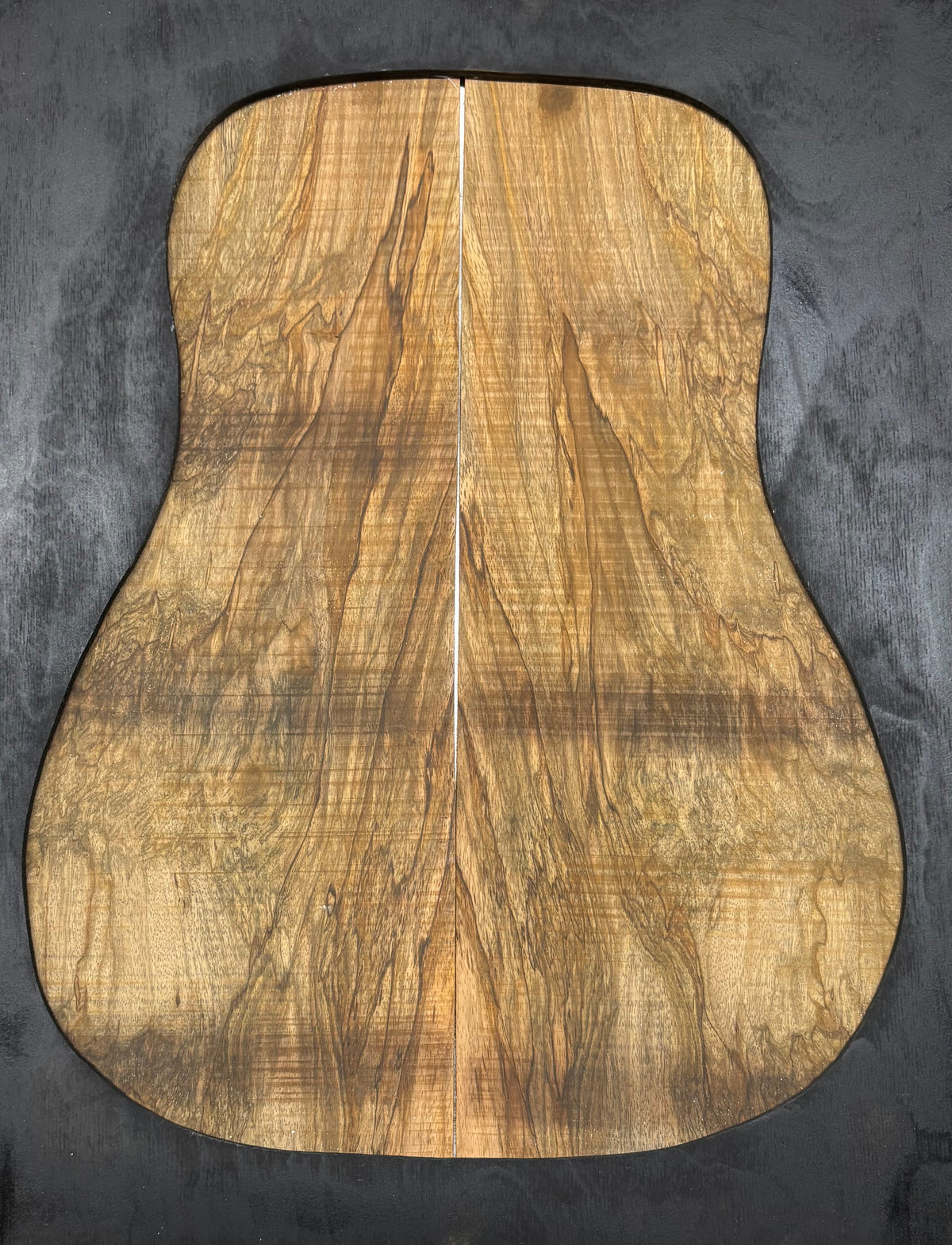 Figured Flame Mango Dreadnought Guitar Back and Side Set #128 - Exotic Wood Zone