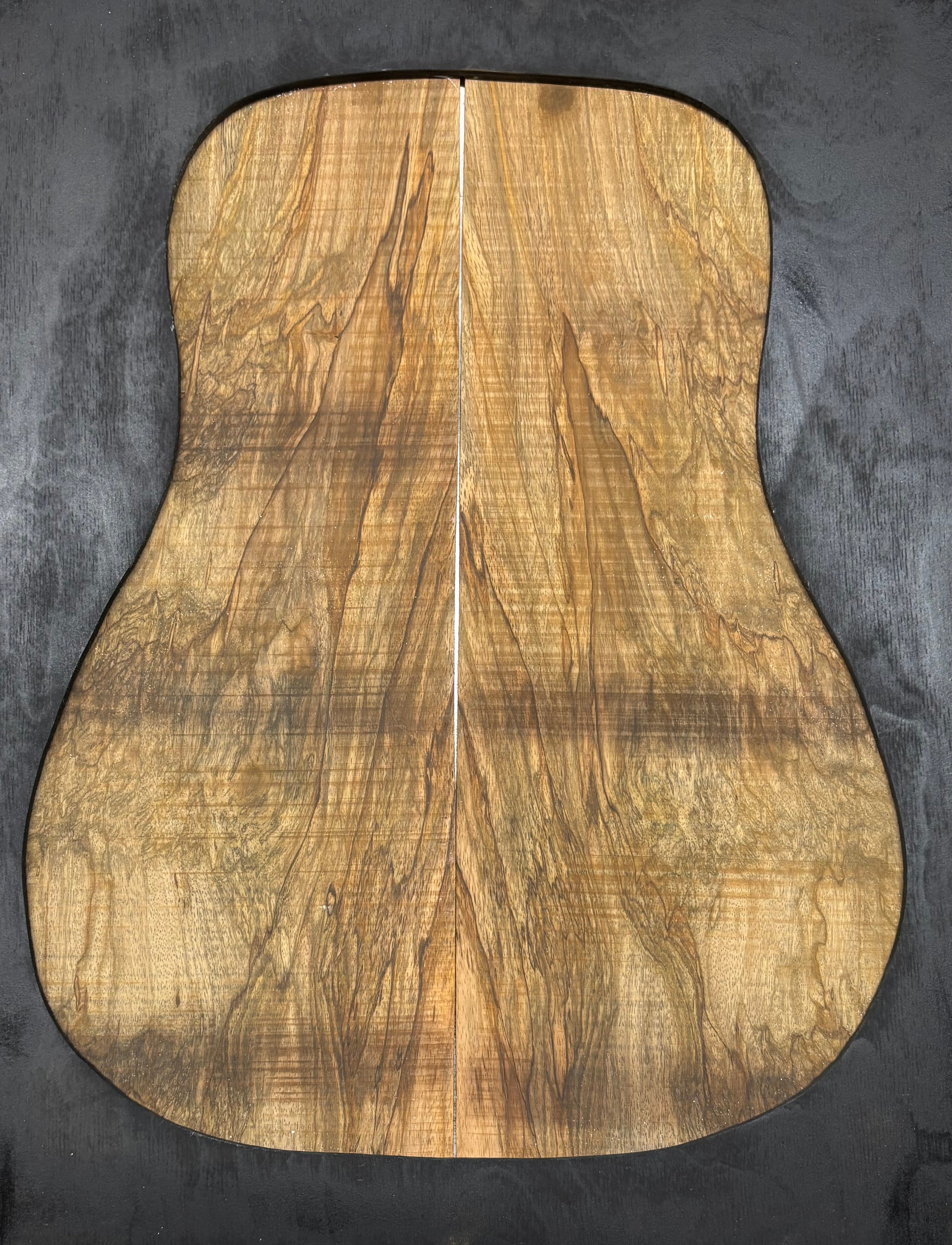 Figured Flame Mango Dreadnought Guitar Back and Side Set #128 - Exotic Wood Zone