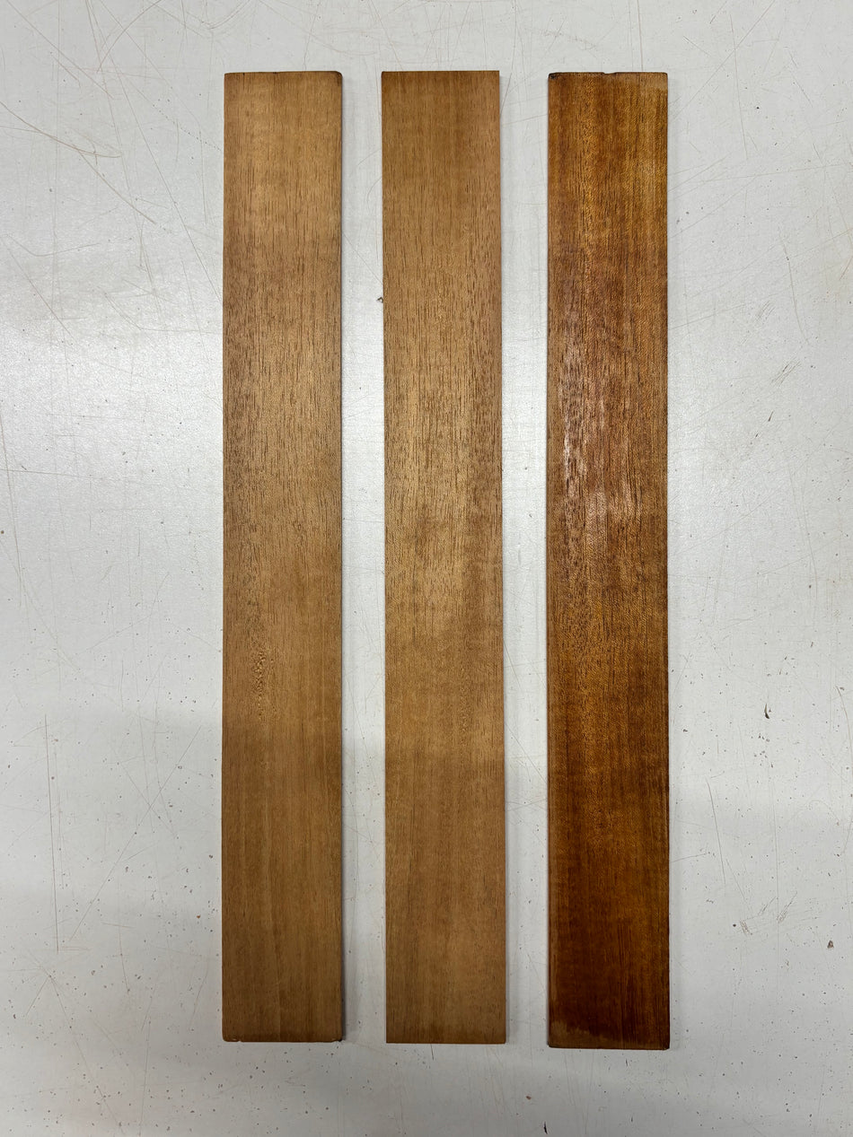3 Pack, Mahogany Thin Stock Lumber 16"x2"x1/8"#6463