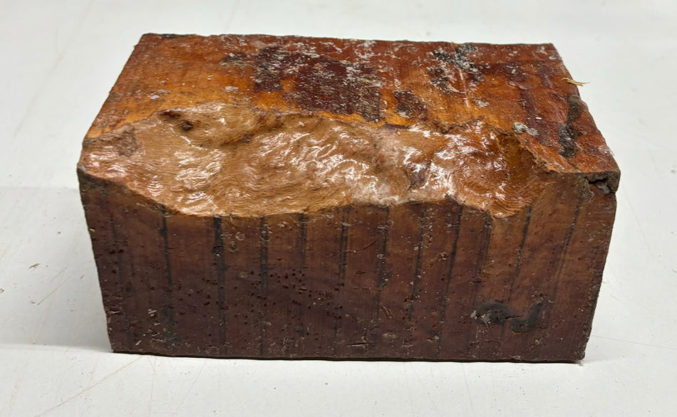 Australian Red Gum Pepper Mill Blank 6" x 3" x 3" #952