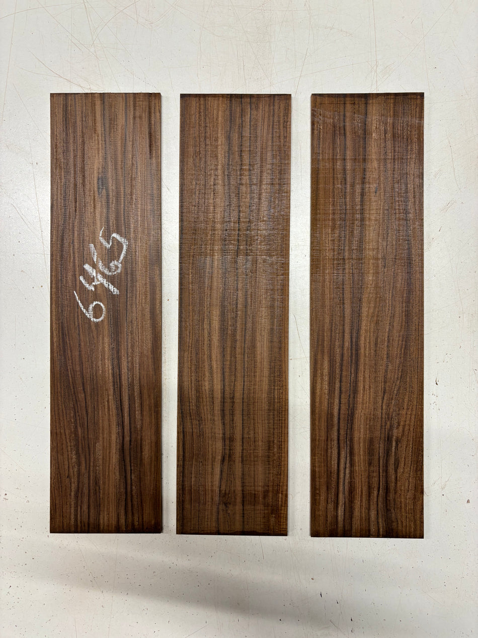 3 Pack, Santos Rosewood Head Plate Blank 14"x3-5/8"x3/16"#6465