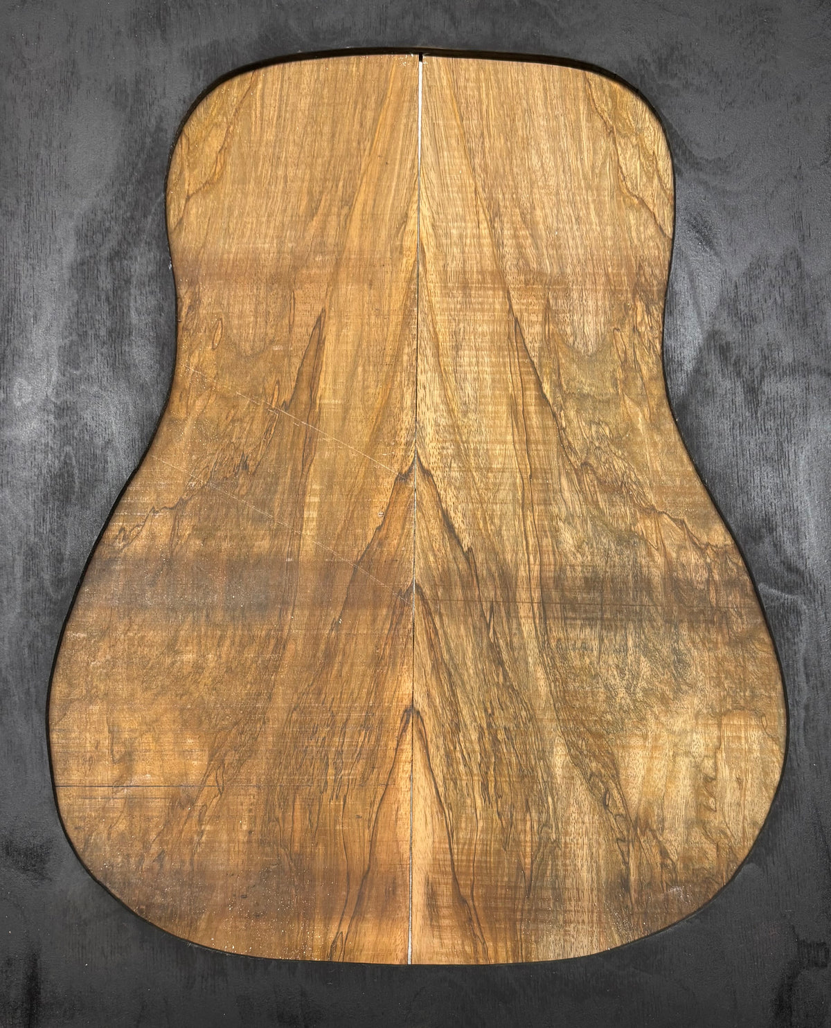 Figured Flame Mango Dreadnought Guitar Back and Side Set #129 - Exotic Wood Zone