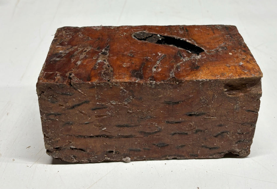 Australian Red Gum Pepper Mill Blank 6" x 3" x 3" #953 Exotic Wood Zone 