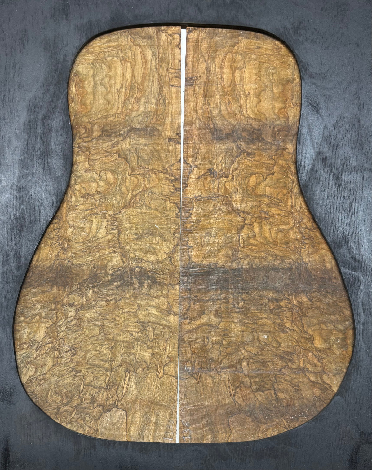 Figured Flame Mango Dreadnought Guitar Back and Side Set #130 - Exotic Wood Zone