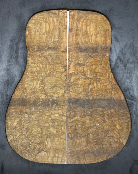 Figured Flame Mango Dreadnought Guitar Back and Side Set #130 - Exotic Wood Zone