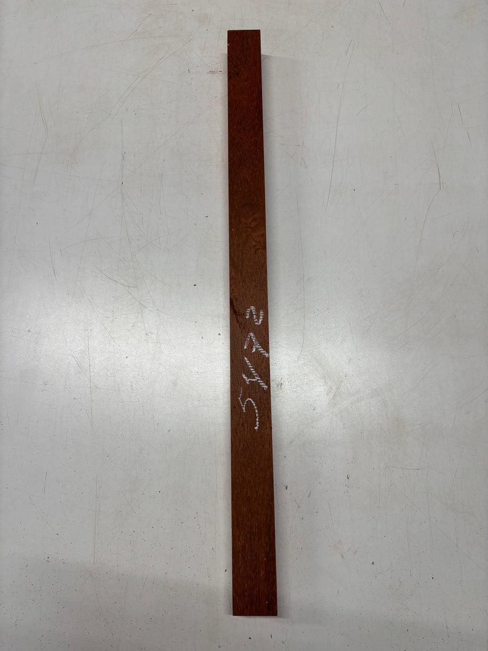 1 Piece, Padauk Turning Wood Blank 30" x 1-7/8" x 1-1/2" #5472