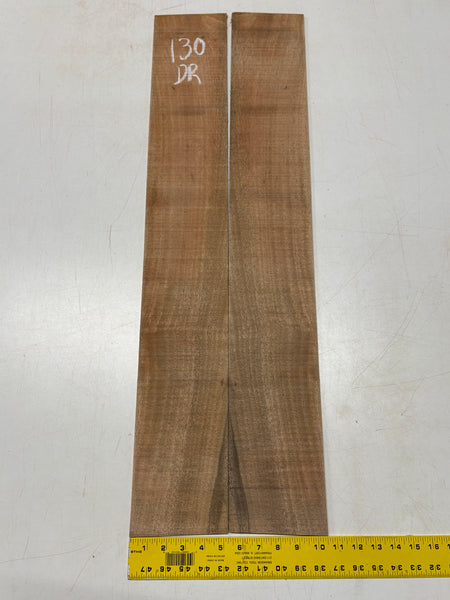 Figured Flame Mango Dreadnought Guitar Back and Side Set #130 - Exotic Wood Zone