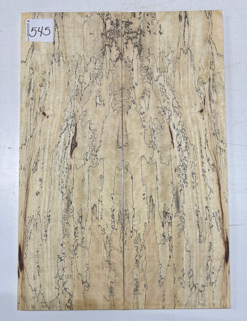 Spalted Tamarind Guitar Drop Top 22" x 7-3/8" x 3/8" #545