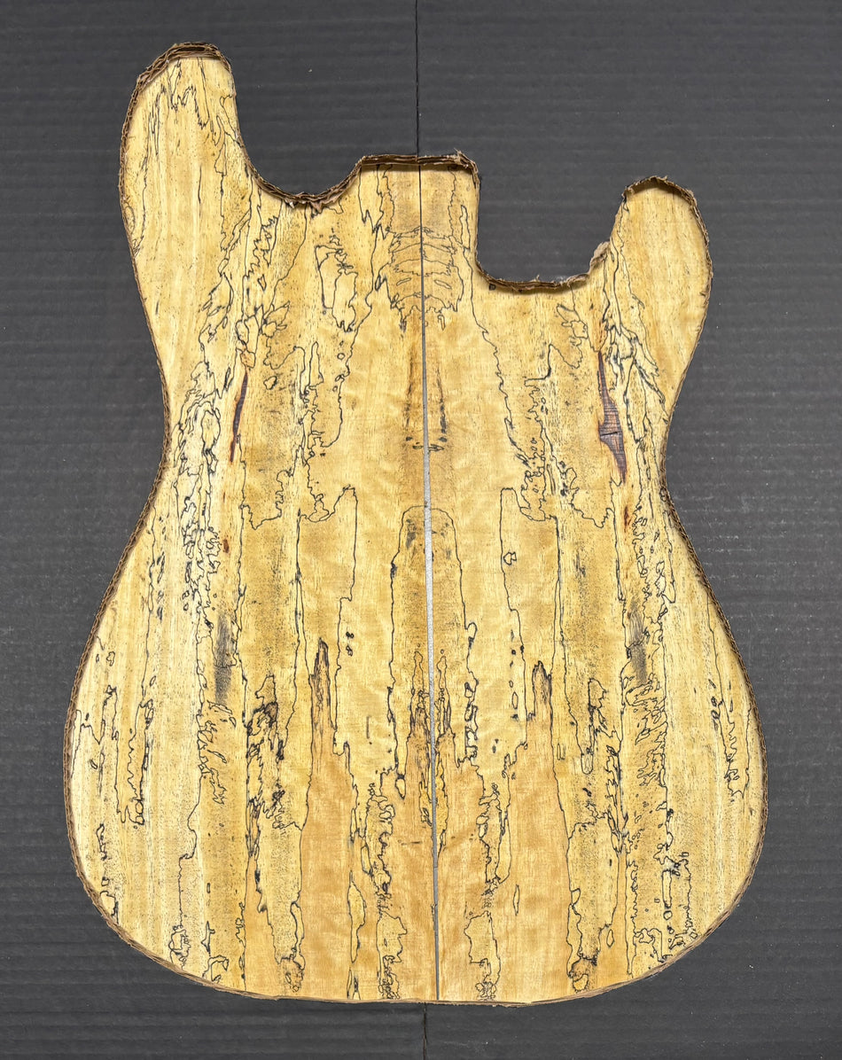 Spalted Tamarind Guitar Drop Top 22" x 7-3/8" x 3/8" #545