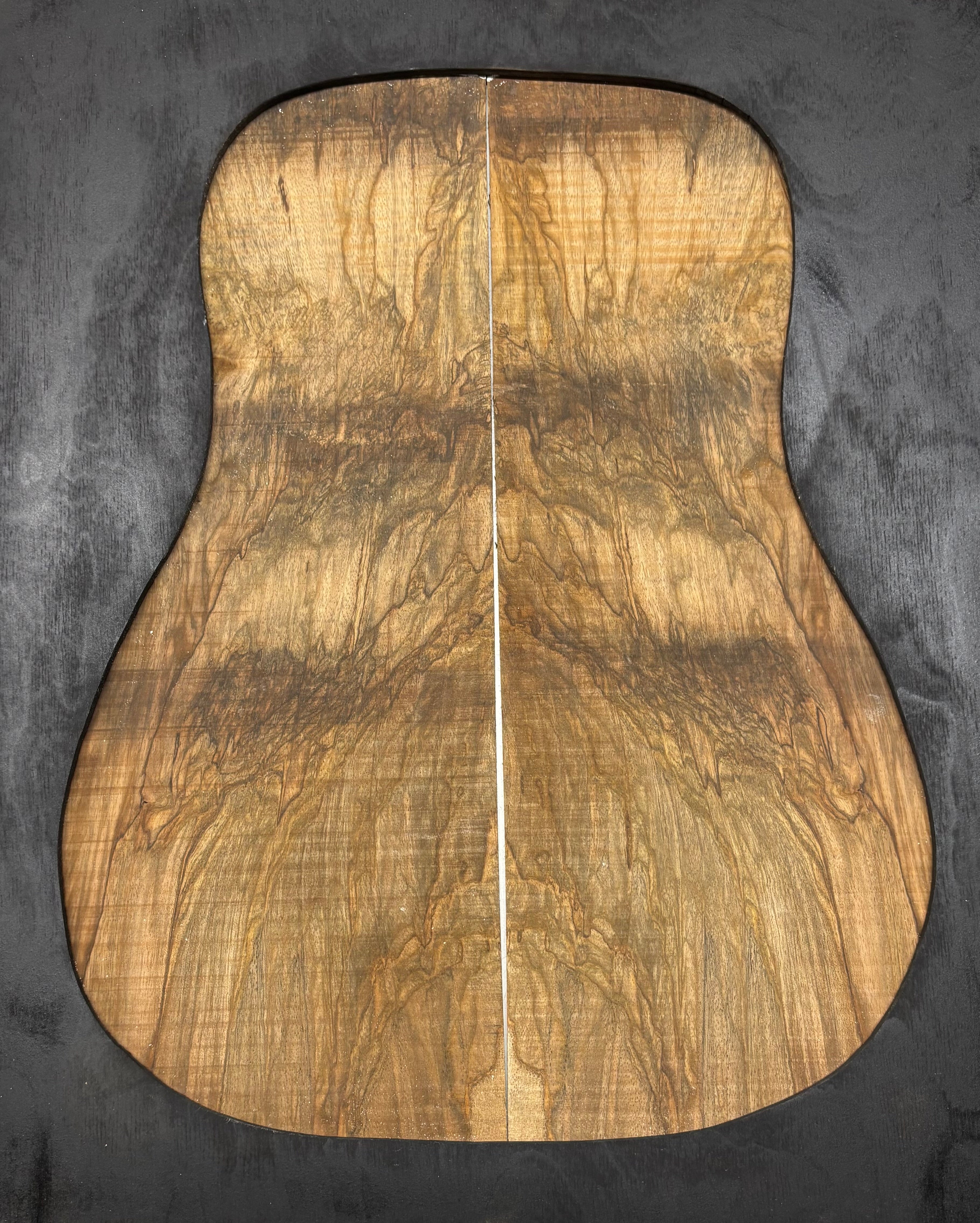 Figured Flame Mango Dreadnought Guitar Back and Side Set #131 - Exotic Wood Zone