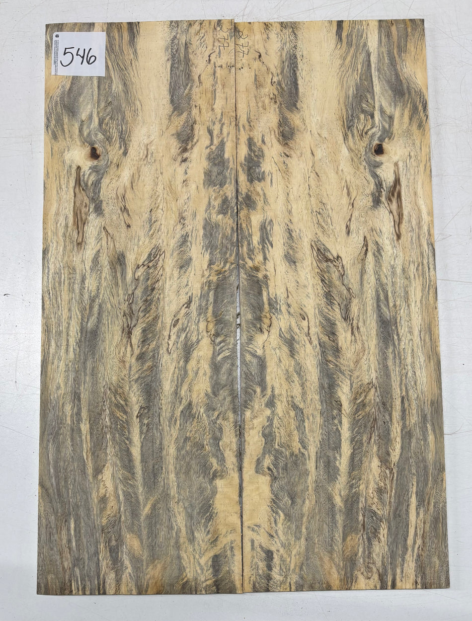 Spalted Tamarind Guitar Drop Top 22" x 7-3/8" x 3/8" #546