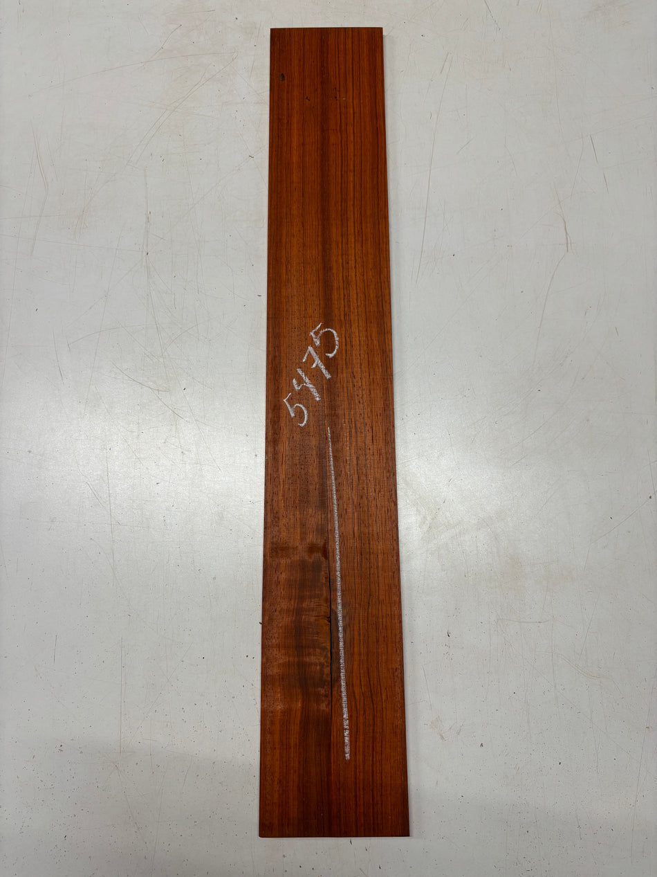 1 Piece, Padauk Thin Stock lumber 33" x 5" x 1/4" #5475