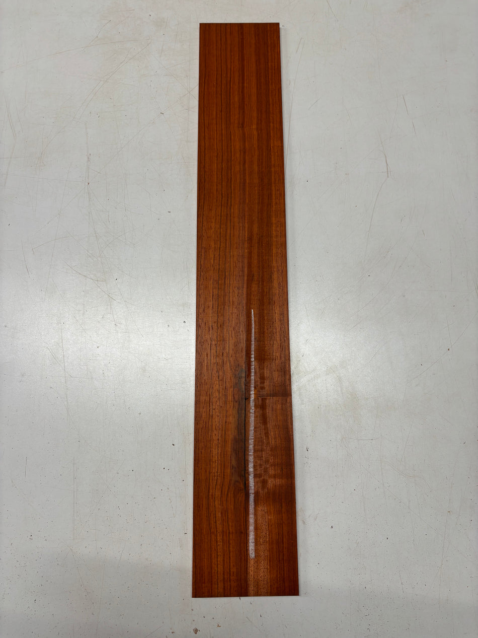 1 Piece, Padauk Thin Stock lumber 33" x 5" x 1/4" #5475