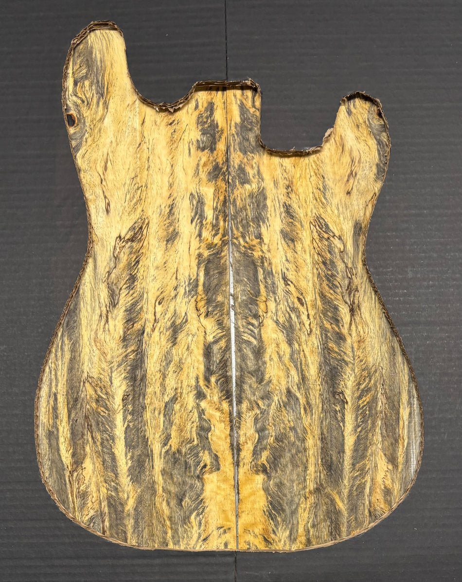 Spalted Tamarind Guitar Drop Top 22" x 7-3/8" x 3/8" #546