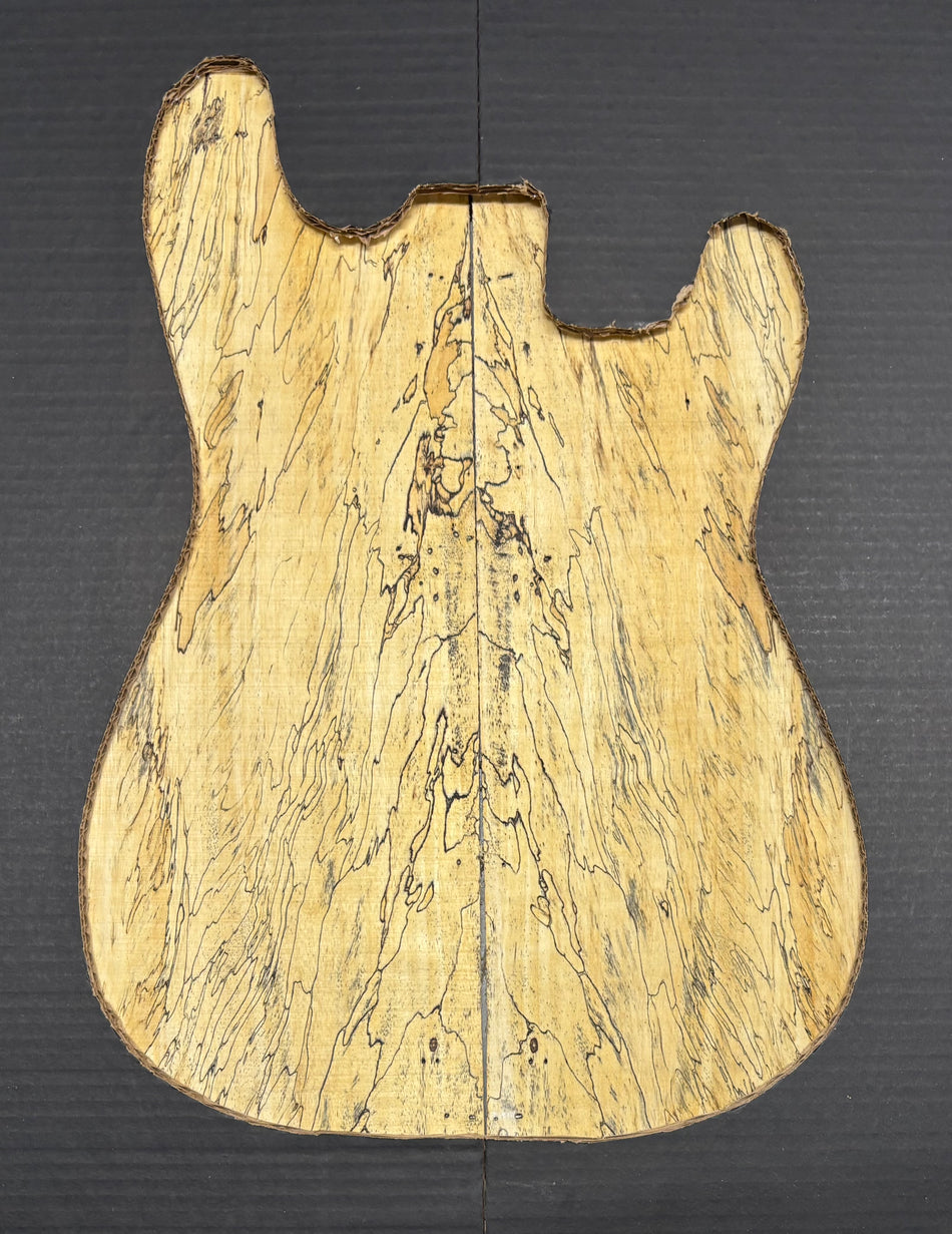 Spalted Tamarind Guitar Drop Top 22" x 7-3/8" x 3/8" #547