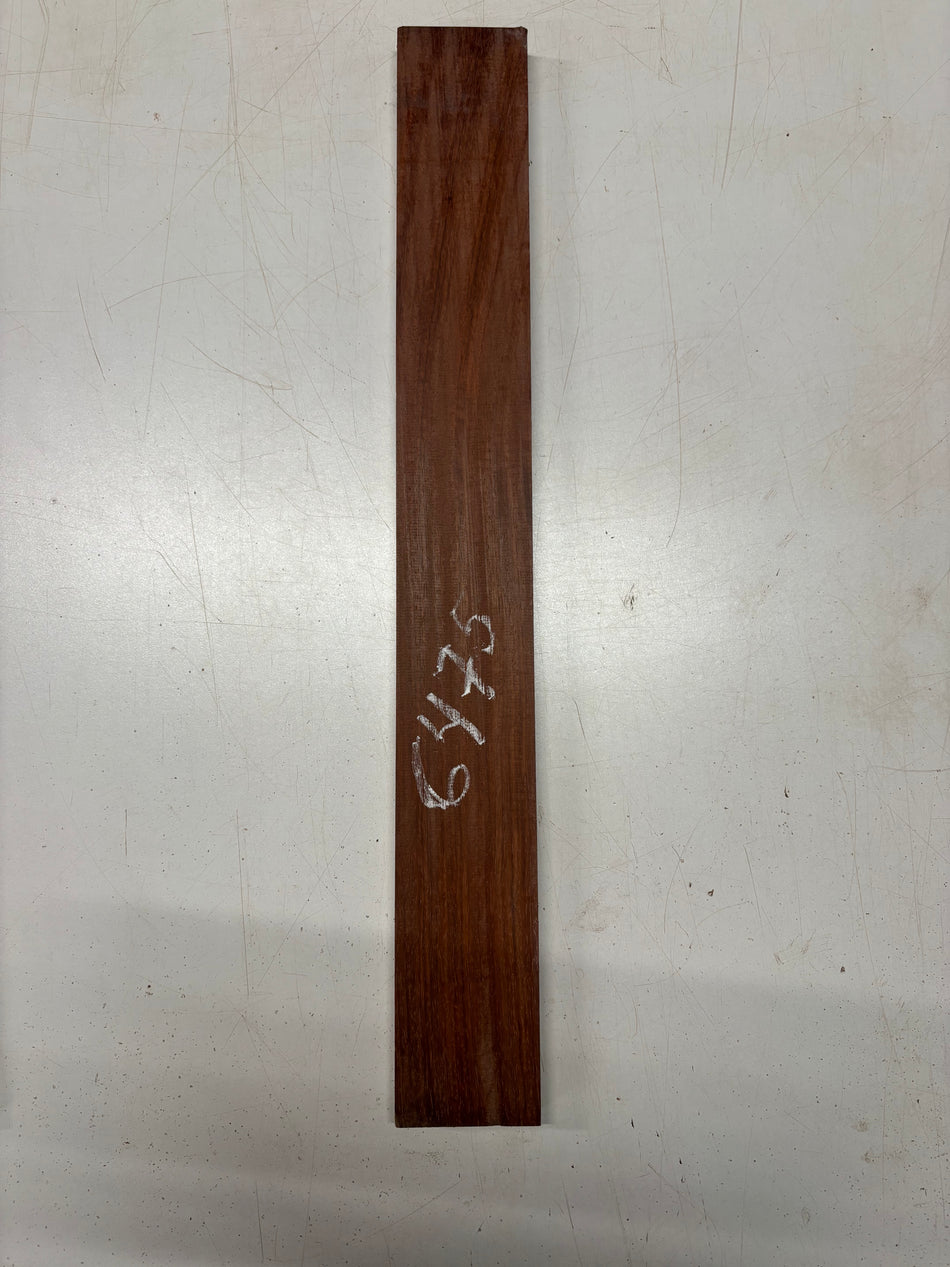1 Piece, Padauk Thin Stock Lumber 24"x3"x3/4"#6475