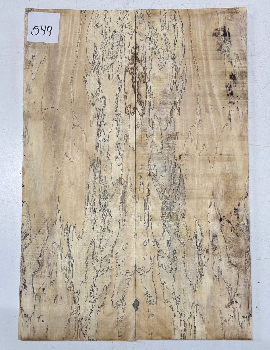 Spalted Tamarind Guitar Drop Top 22" x 7-3/8" x 3/8" #549
