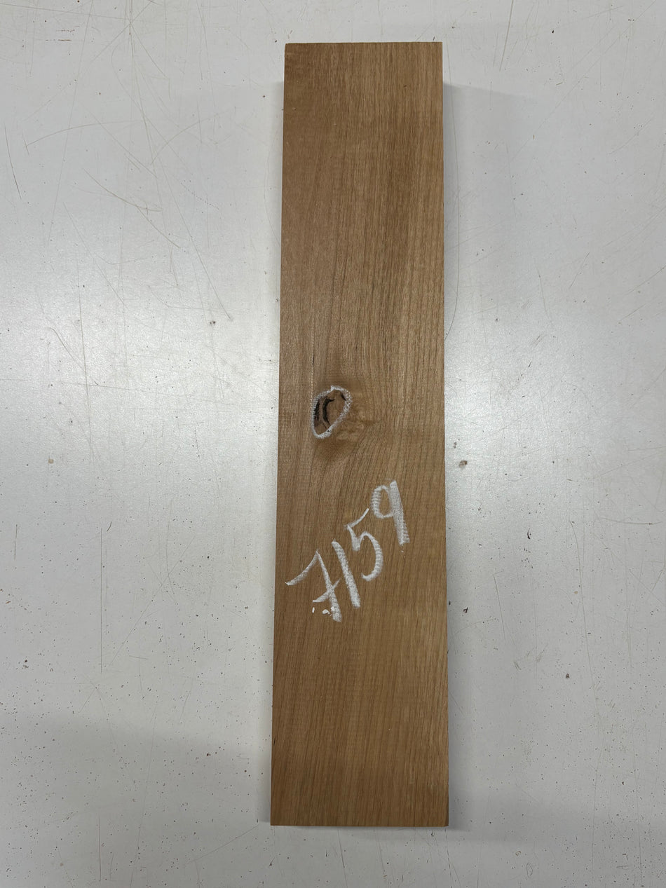 1 Piece, Red Alder Lumber Board Blank 21"x4-1/2"x1-3/4"#7159