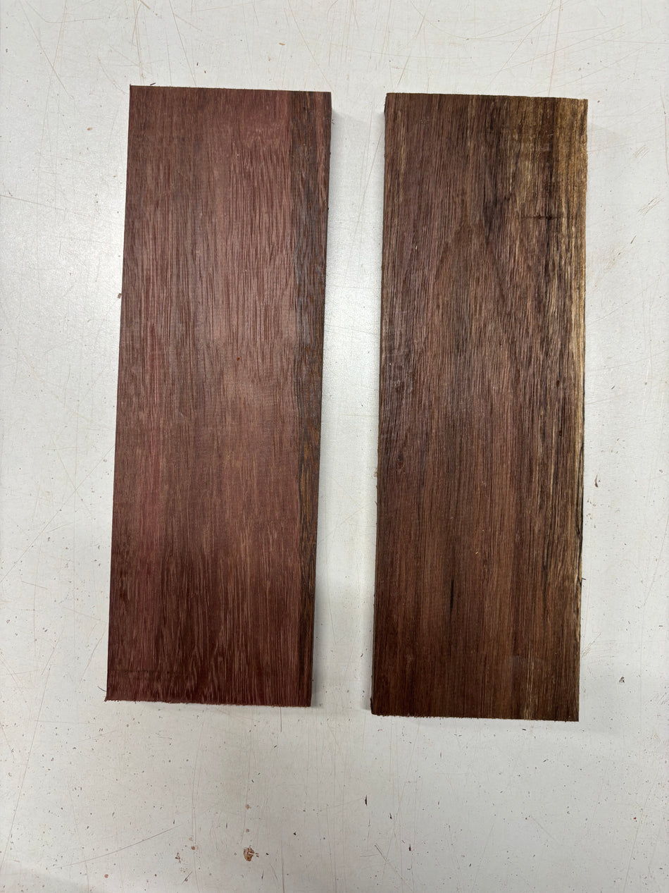 2 Pack, Purpleheart Thin Stock Lumber 12" x 3-7/8" x 5/8" #5480