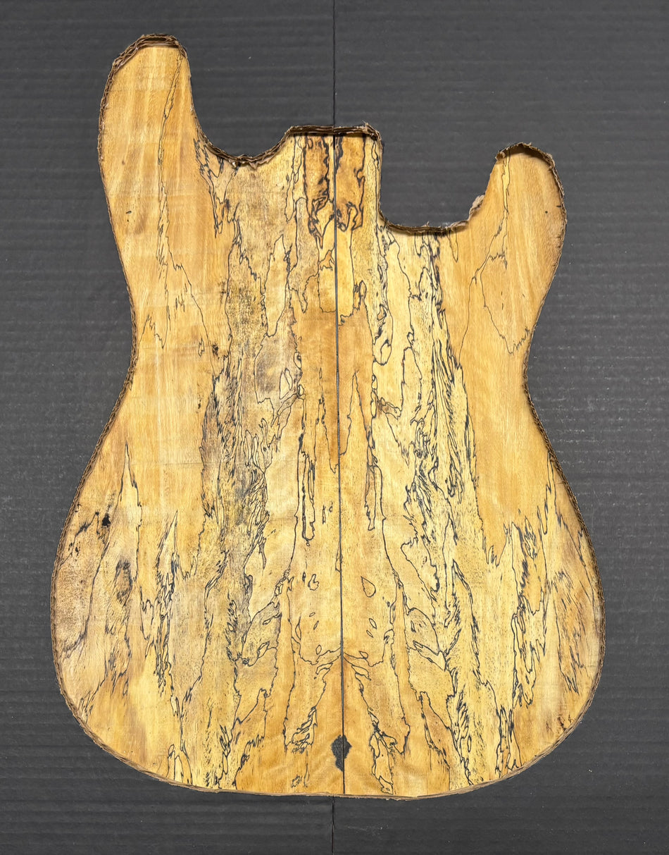 Spalted Tamarind Guitar Drop Top 22" x 7-3/8" x 3/8" #549