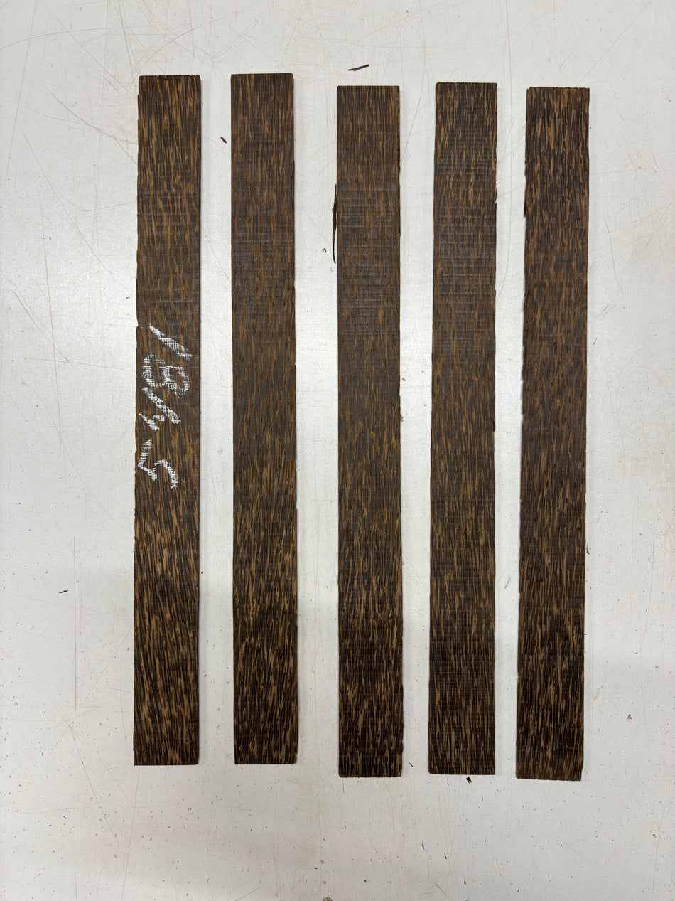 5 Pack, Black Palm Thin Stock Lumber 16" x 1-1/2" x 1/8" #5481