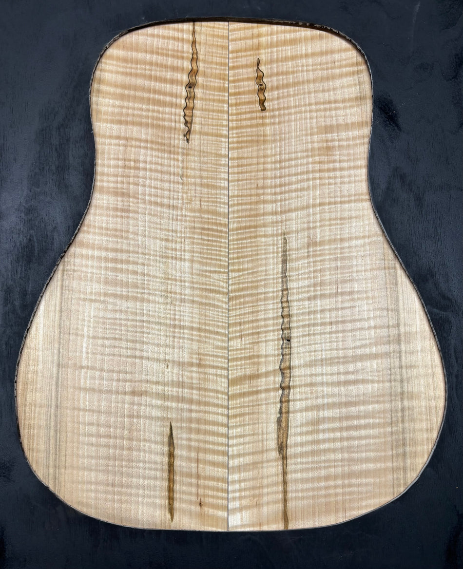 Tapas colgantes para guitarra con diseño de libro de arce duro Flame #24